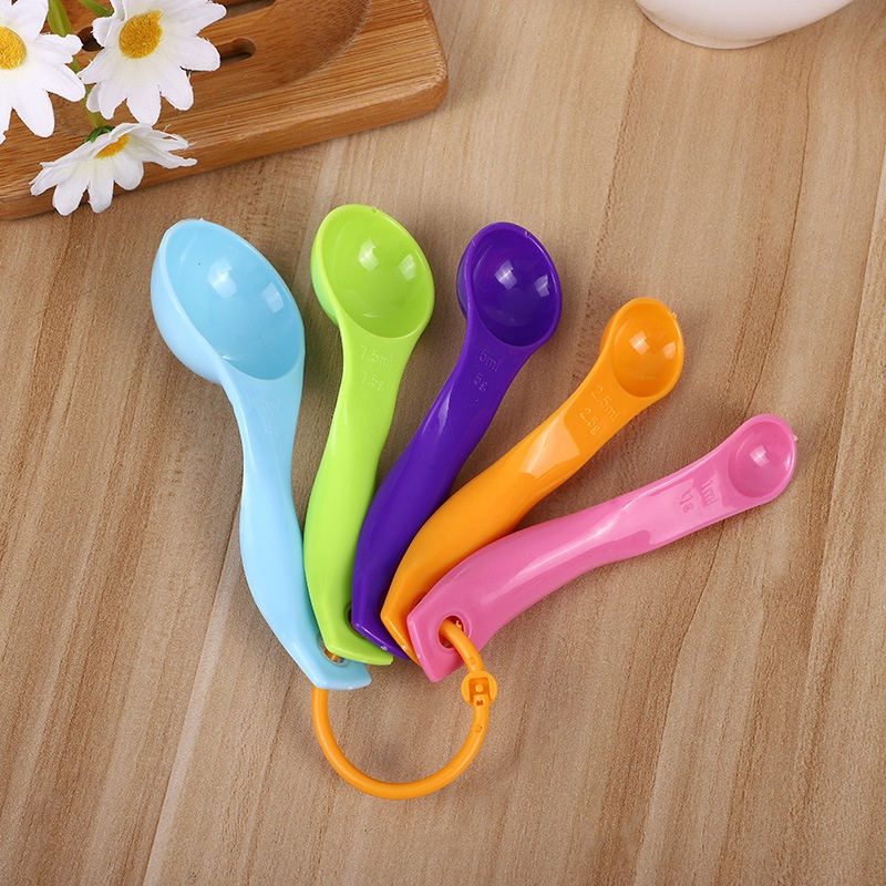 Bộ 5 Muỗng Đo Lường Nhiều Màu Sắc