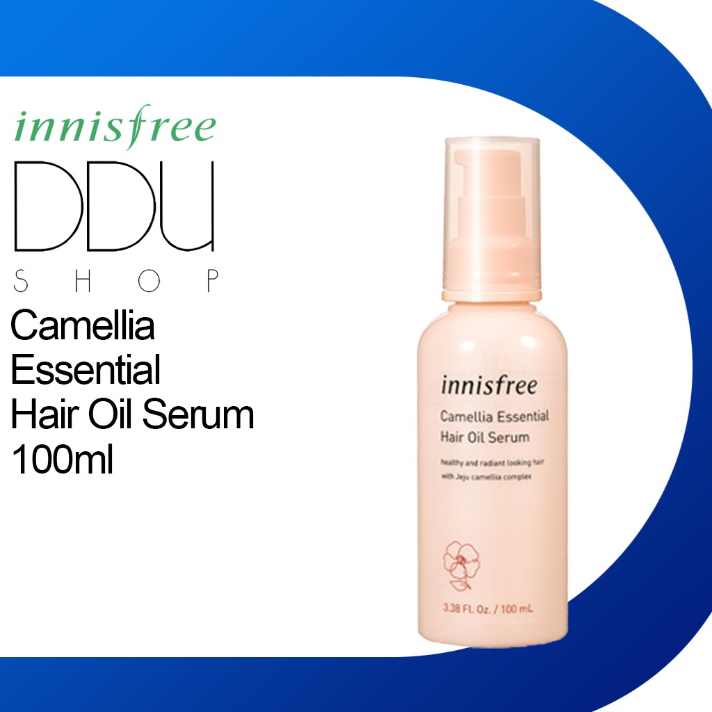 (Hàng Mới Về) Innisfree / Camellia Essential Hair Oil Serum 100ml / Tinh Dầu Dưỡng Tóc Chiết Xuất Hoa Trà