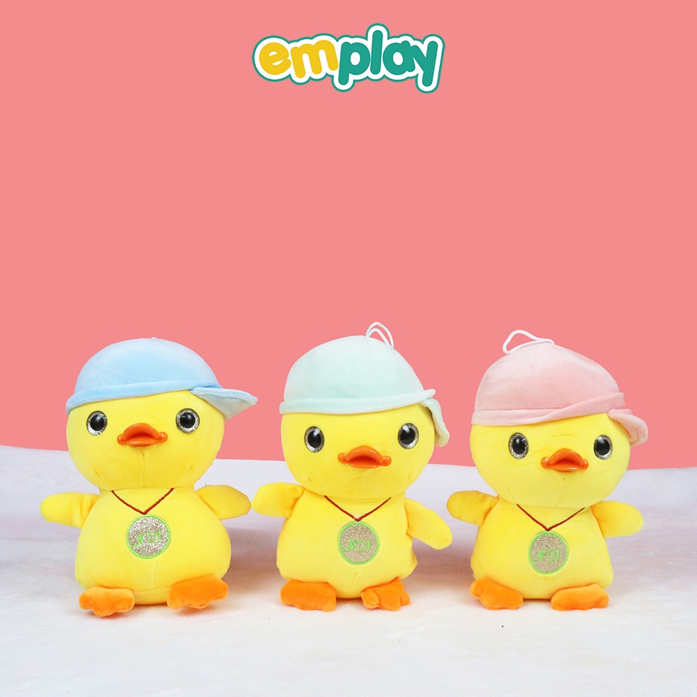 Vịt bông cute cao cấp Emplay, gấu bông ôm cho trẻ, hình dáng ngộ nghĩnh, chất liệu cao cấp, co giãn đàn hồi tốt