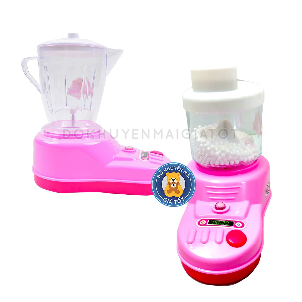 Đồ chơi đồ hàng 4 món: máy xay sinh tố, pha cà phê, lò nướng, đánh trứng bằng nhựa cho bé YH437A - Đồ khuyến mãi giá tốt