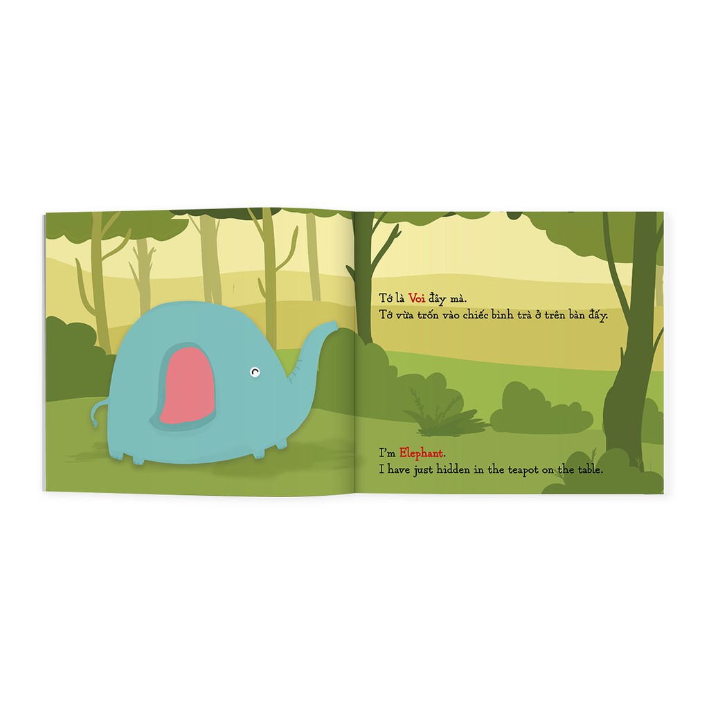 Sách Ehon - Combo 4 cuốn Thiên Tài Ngụy Trang - Dành cho trẻ 2-6 tuổi