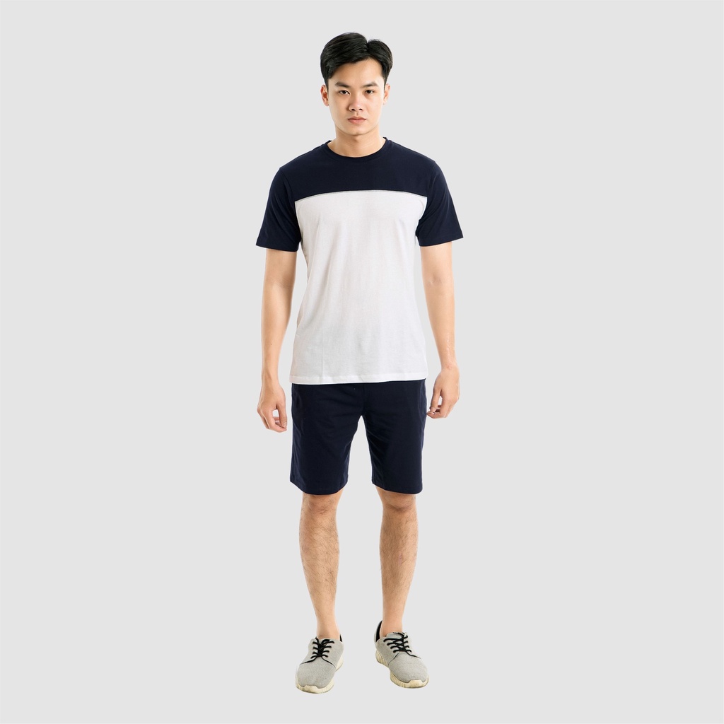 Bộ quần áo thể thao nam CIZA cổ tròn dáng cơ bản thiết kế trẻ trung năng động size S M L XL SATNR15 và SQSTR15