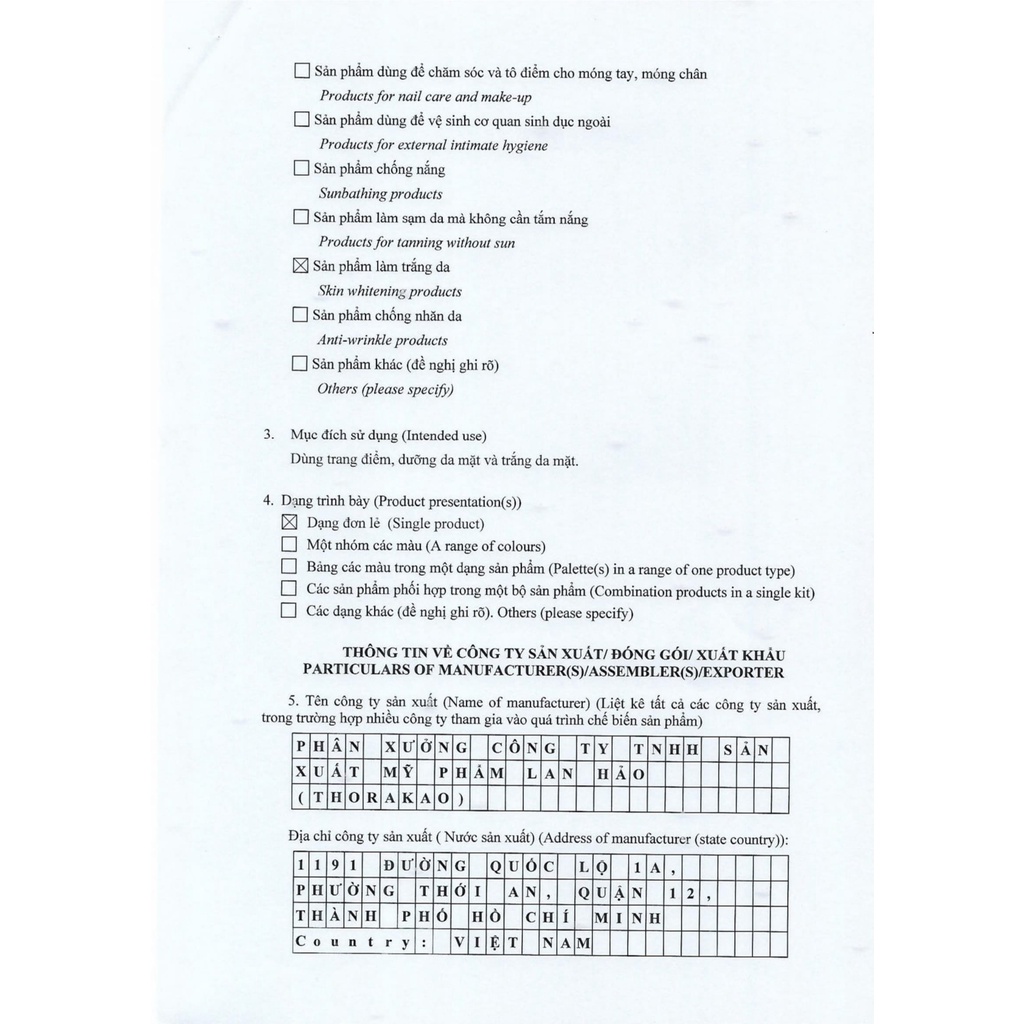 Kem trang điểm trắng da chiết xuất nghệ Thorakao 3g | BigBuy360 - bigbuy360.vn