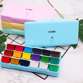 Màu Gouache Himi 18 màu x 30ml