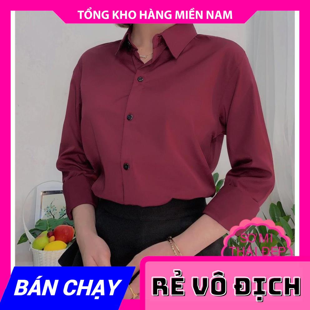 ÁO SƠ MI CÔNG SỞ - ÁO SƠ MI CẶP NAM NỮ SMPT ⚡FREESHIP⚡100% ẢNH THẬT⚡ CHUYÊN SỈ - GIÁ TỐT  MY