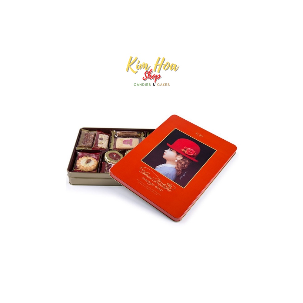 Tổng hợp bánh kem thương hiệu AKAI BOHSHI blue box & pink box red hat - MADE IN JAPAN