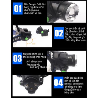 Đèn pin đội đầu HY-2181