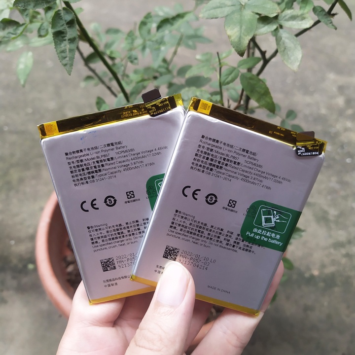 Pin realme gt neo dung lượng 4500 mah zin hãng, thay pin điện thoại gt neo