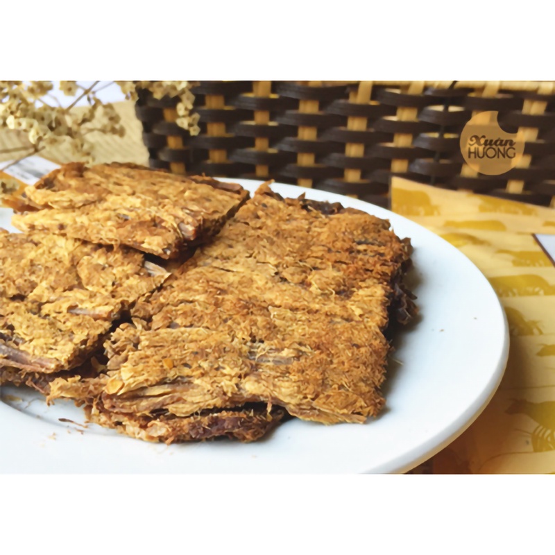 Bò khô miếng vị truyền thống Xuân Hương thịt bò khô tươi nguyên chất ngon đậm đà hương vị đồ ăn vặt Nonglamfood | BigBuy360 - bigbuy360.vn