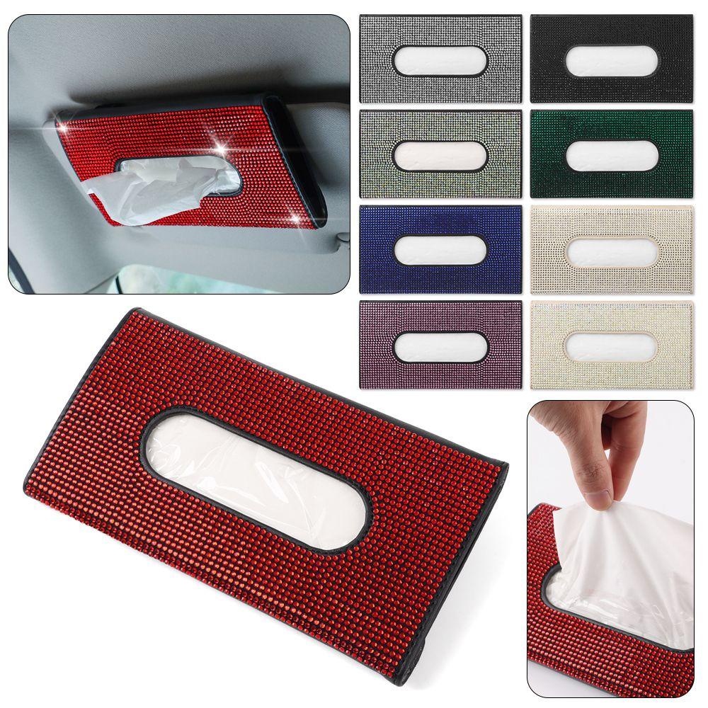 MAG Hộp Đựng Khăn Giấy Tự Động Đính Đá Sang Trọng Cho Bạn Gái