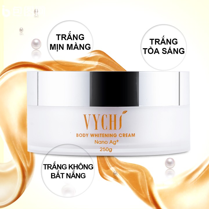 Combo 2 hộp kem body NANO BẠC 250gr - Kem dưỡng trắng da toàn thân, cấp ẩm cho da, không bắt nắng an toàn cho người dùng | BigBuy360 - bigbuy360.vn
