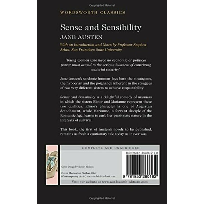 Sách Ngoại Văn: Sense and Sensibility