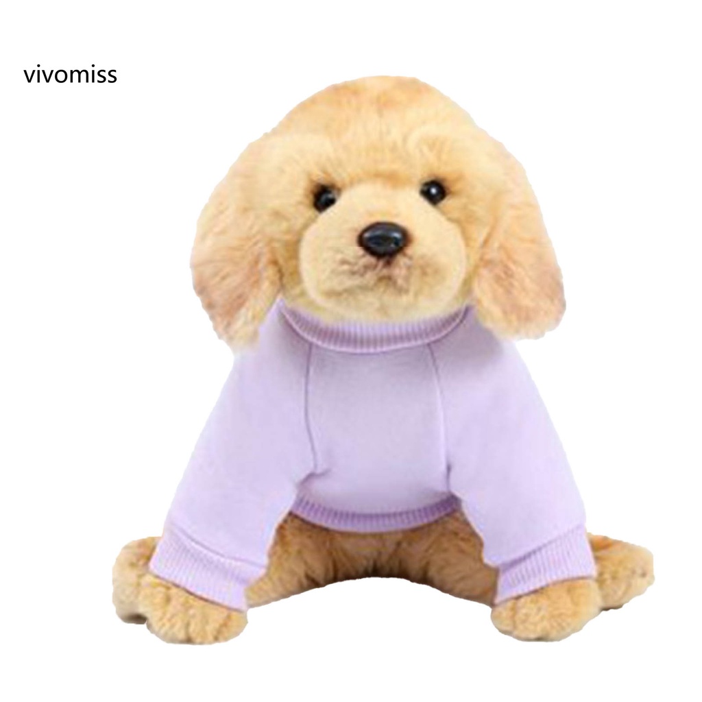 Áo sweatshirt thú cưng tay dài thoáng khí giữ ấm mùa thu