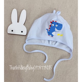 Mũ sơ sinh buộc dây cho bé phiên bản 2020
