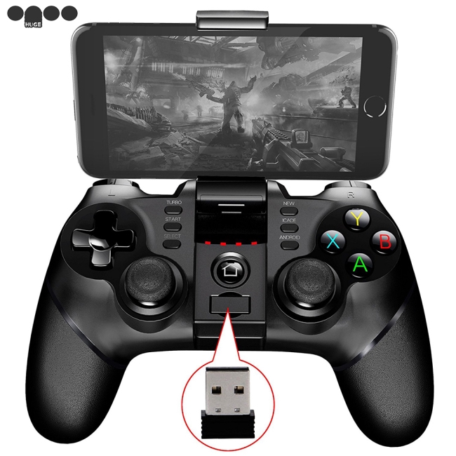 Tay Cầm Chơi Game Không Dây Bluetooth 2.4g 3 Trong 1 Ipega 9076 Cho Android/Ios