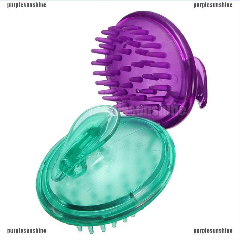 Bàn Chải Gội Đầu Mát Xa Da Đầu Bằng Silicone Tiện Dụng