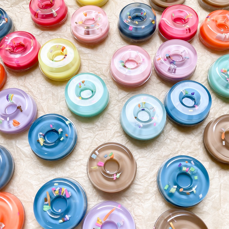 Giá Đỡ Điện Thoại Hình Bánh Donut Nhiều Màu Dễ Thương