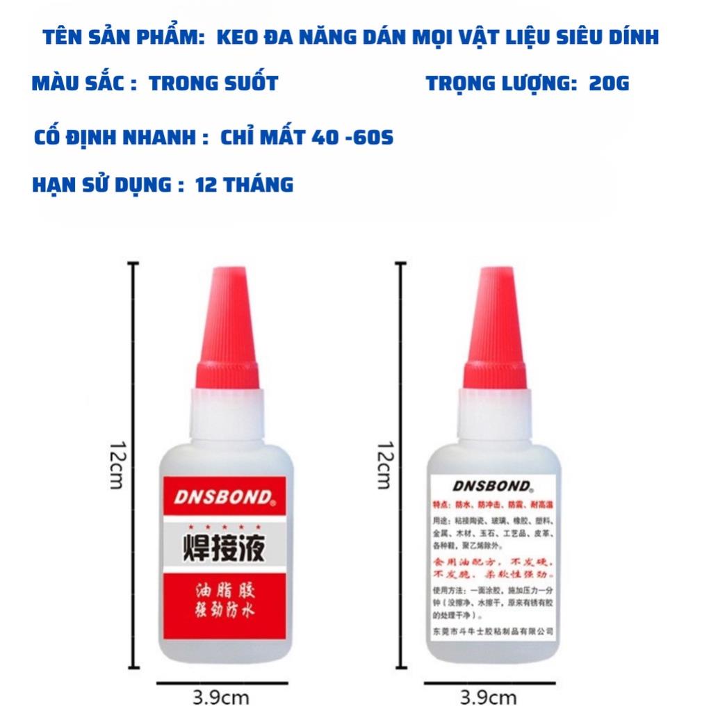 Keo Dán Đa Năng Trên Mọi Chất Liệu Siêu Dính Khả Năng Kết Dính Nhanh Chóng Hàng Loại 1 K175