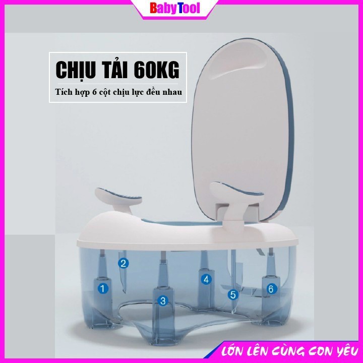 BÔ GHẾ VỆ SINH HỈNH CHIM CÁNH CỤT CHO BÉ TẬP ĐI VỆ SINH