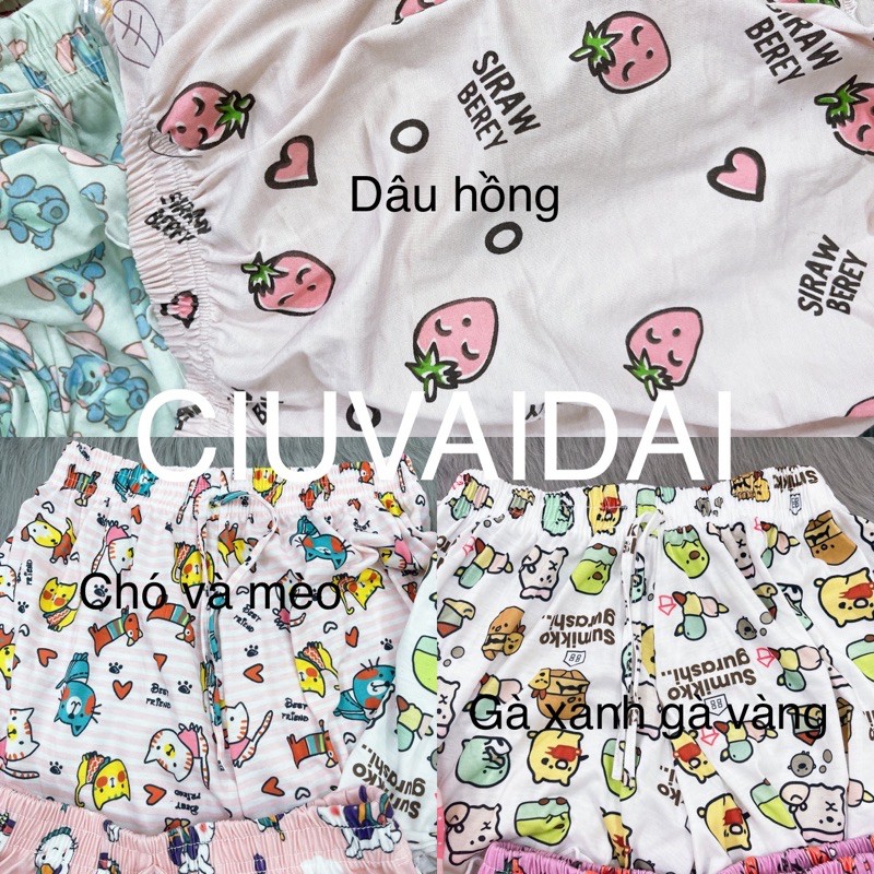 Quần Đùi Nữ 💖30 Mẫu Ảnh Thật💖 Short Ngủ Ống Rộng Mặc Nhà Hoạt Hình Cute | BigBuy360 - bigbuy360.vn
