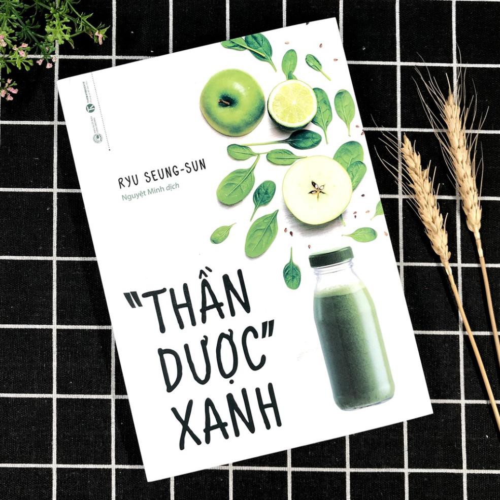 Sách - Combo 2 cuốn Dinh Dưỡng Xanh + Thần Dược Xanh (lẻ tùy chọn) - Thái Hà Books