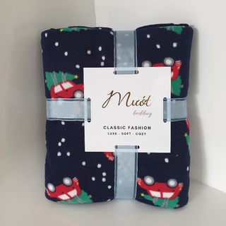 Chăn nỉ, mền nỉ 1m6x1m8-2m, MỎNG, GỌN, NHẸ, dành cho trẻ em, du lịch, tàu xe, chăn văn phòng