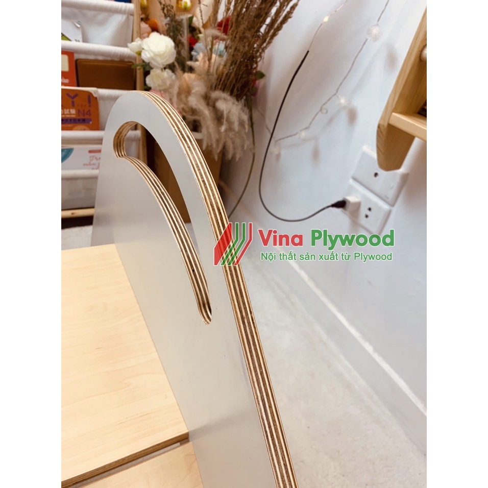 Cầu trượt gỗ cho bé- đồ chơi vận động, chất liệu gỗ plywood an toàn cho bé, đạt chuẩn Châu Âu, thương hiệu Vinaplywood