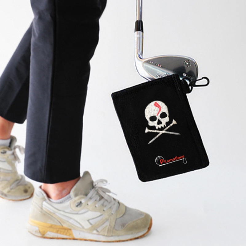 Khăn Lau Gậy Đánh Golf Mini Bằng Polyester &amp; Nam Châm