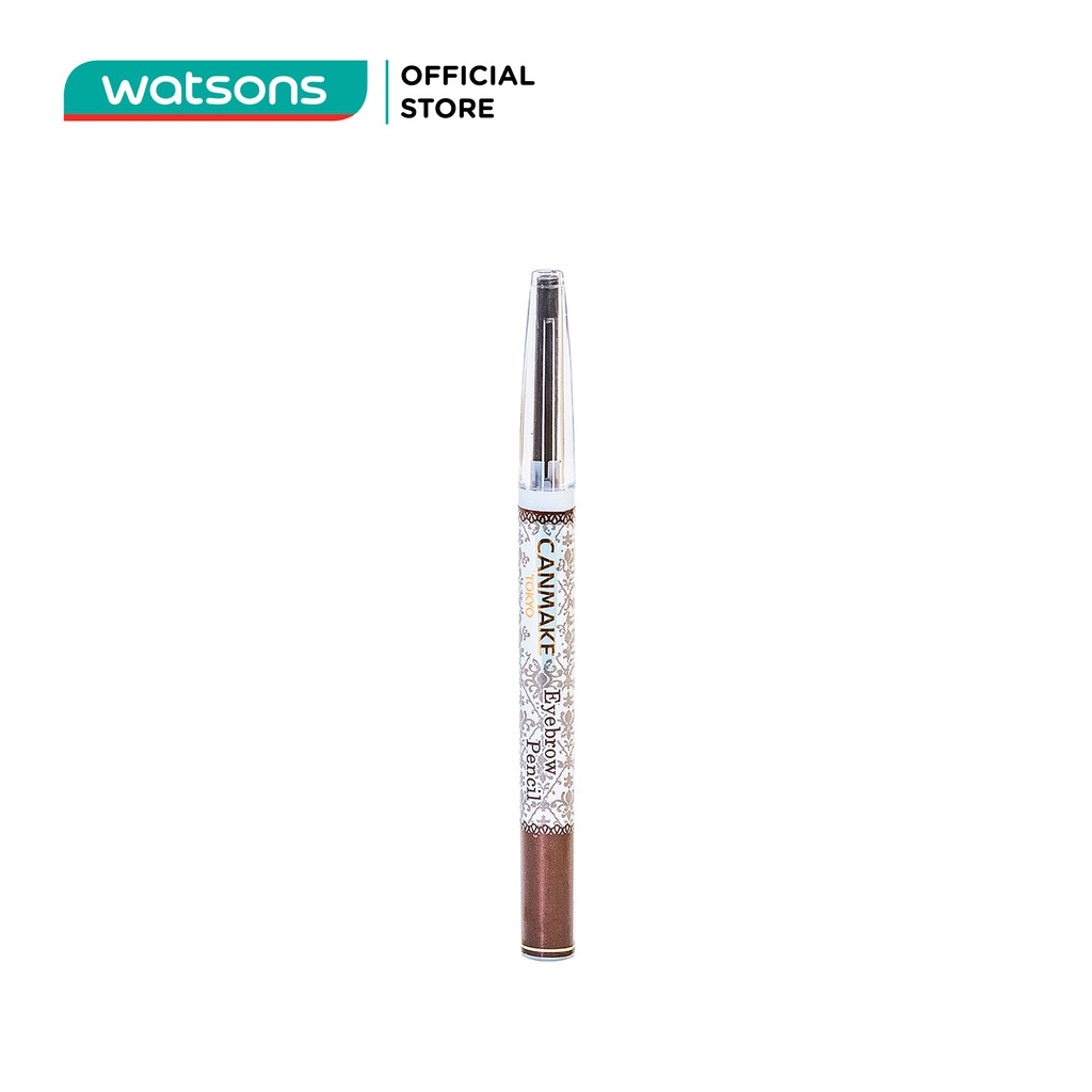 Chì Kẻ Chân Mày Canmake Eyebrow Pencil 0.3g.#01 Charcoal Brown