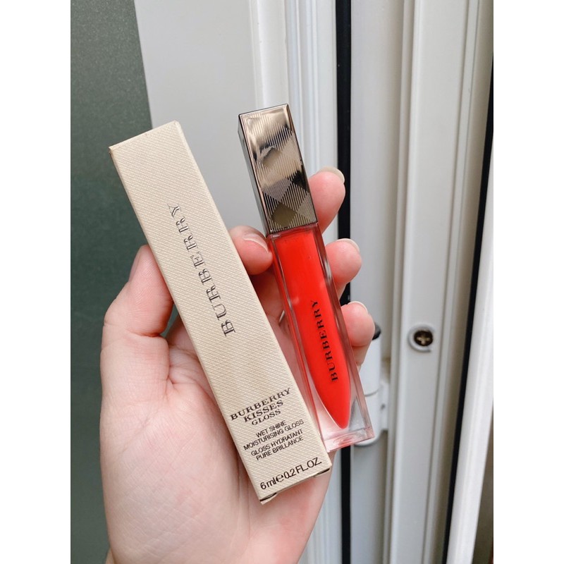 Son Burberry Kisses Gloss màu Tangerine 77