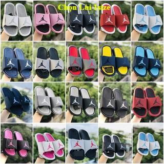Dép jordan ❤️99k + FREESHIP❤️ dép bóng rổ quai ngang nam nữ loại 1 chất dày lót êm