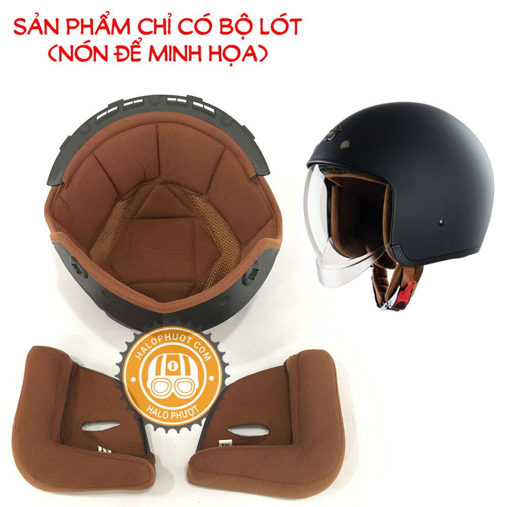 BỘ LÓT  THAY MŨ BẢO HIỂM CHÍNH HÃNG ROYAL M139