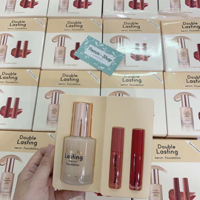 SET KEM NỀN va 2 SON TINT