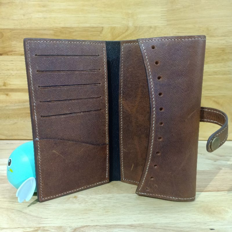 Ví dài handmade da thật mã vidai01 HÀNG NEW