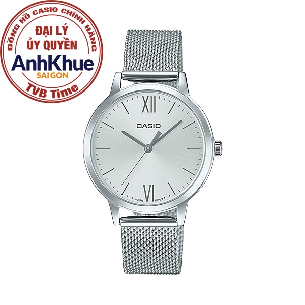 Đồng hồ nữ dây kim loại Casio Standard chính hãng Anh Khuê LTP-E157M-7ADF (32mm)