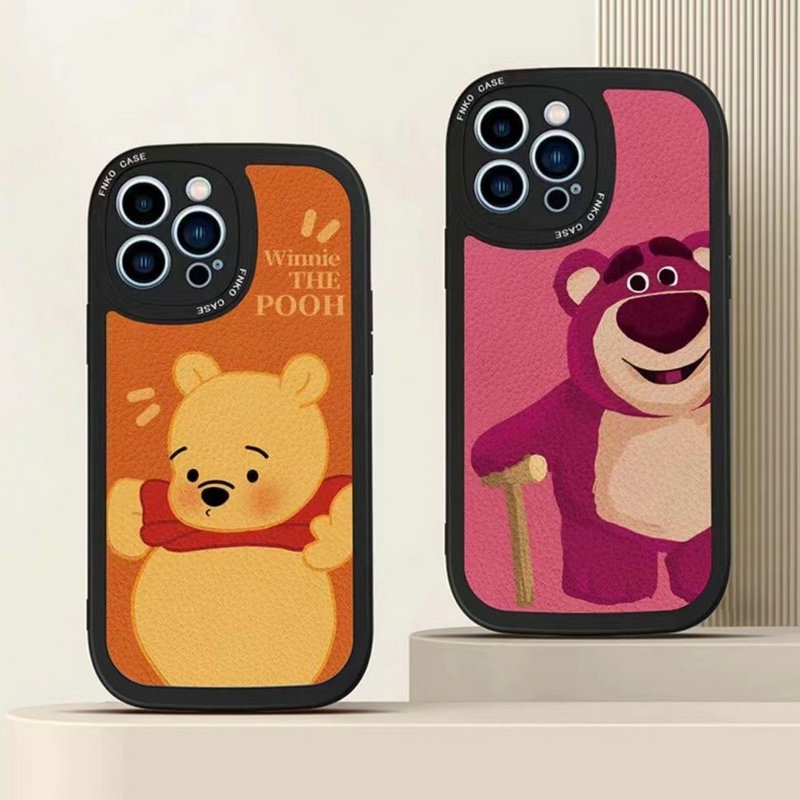 Ốp Điện Thoại Mềm Hình Mắt To Màu Hồng / Vàng Cho iPhone 13 12 11 Pro XR X XS Max 6 6S 7 8 Plus SE 2020