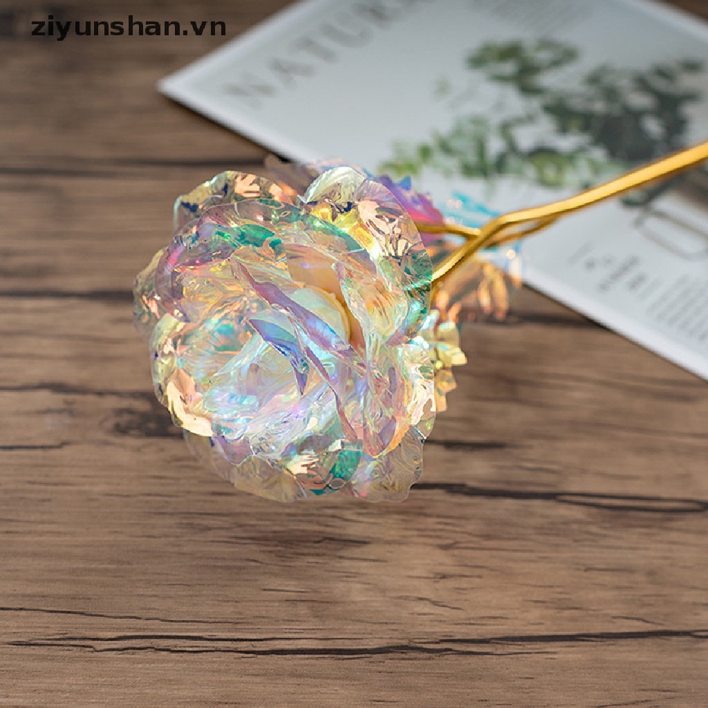 Hoa Hồng Vàng 24k Trang Trí Ngày Của Mẹ