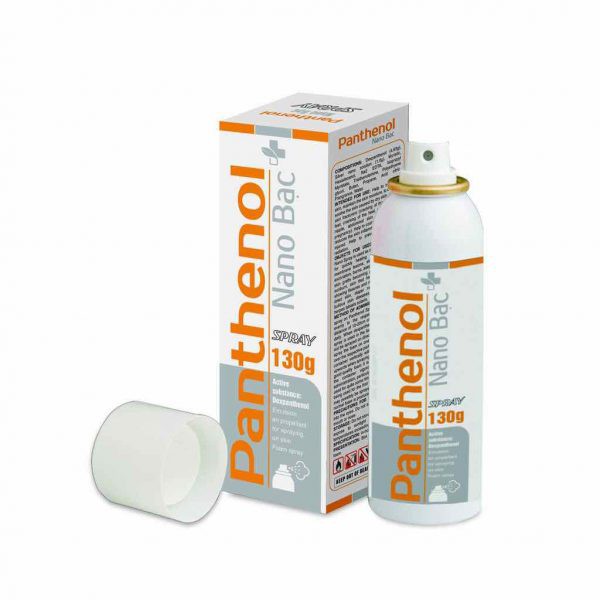 Xịt bỏng Panthenol spray nano bạc -giảm nhanh các tổn thương ở da do bị trầy xước, bỏng do nước nóng hay bỏng hơi nước