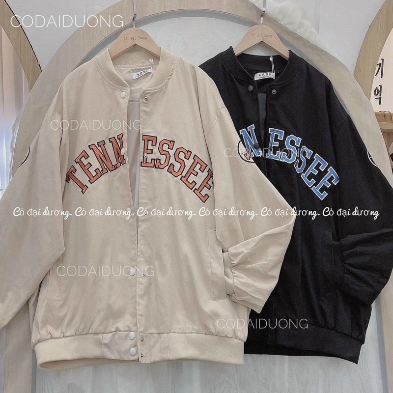 Áo bomber nhung tăm TENNESSEE