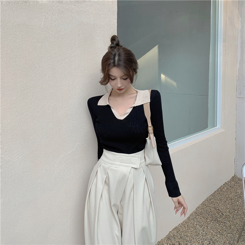 Áo sweater tay dài phong cách năng động thời trang trẻ trung cho nữ | BigBuy360 - bigbuy360.vn