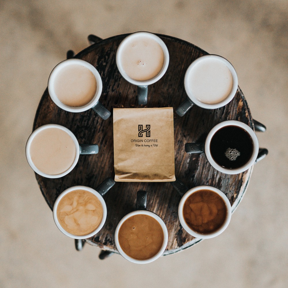 Cà phê rang xay pha phin gu vị Nhẹ Nhàng, cafe nguyên chất mộc sạch arabika robusta culi 100% H Origin Coffee, 500g | BigBuy360 - bigbuy360.vn