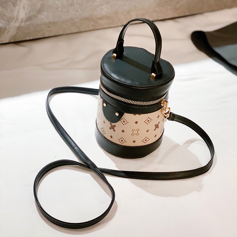 IELGY Túi Đeo Vai Dáng Xô Nhỏ Gọn Thời Trang Cho Nữ