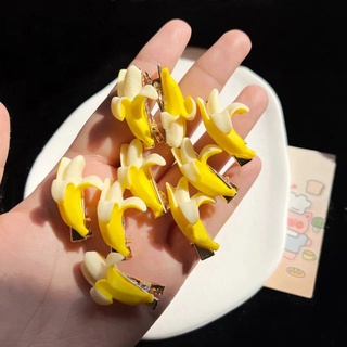 Kẹp tóc mini hình trái chuối ngộ nghĩnh cho nữ