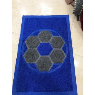 Thảm lau chân lót đế cao su.