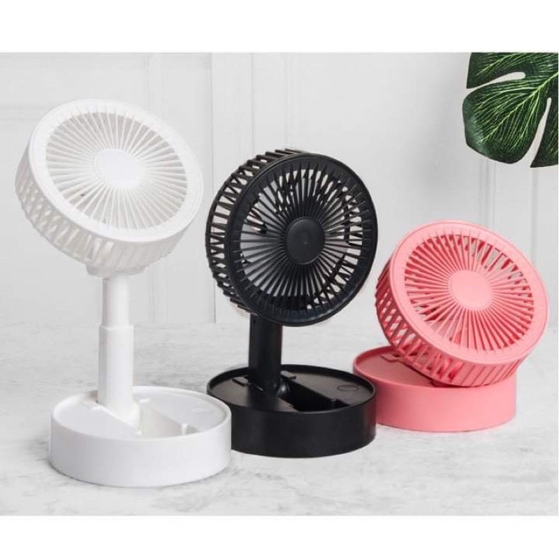Quạt tích điện mini gâp gọn tiện lợi