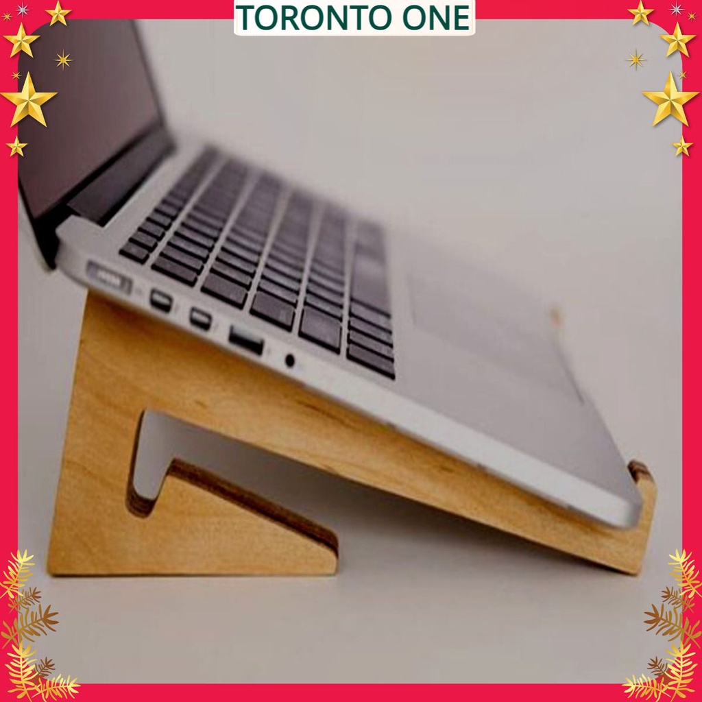 Giá kê macbook, Kệ laptop bằng gỗ