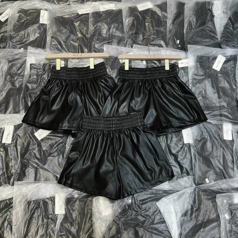 Quần short Da ống rộng hotgirl⚡️⚡️⚡️⚡️p/l/tv765 | BigBuy360 - bigbuy360.vn