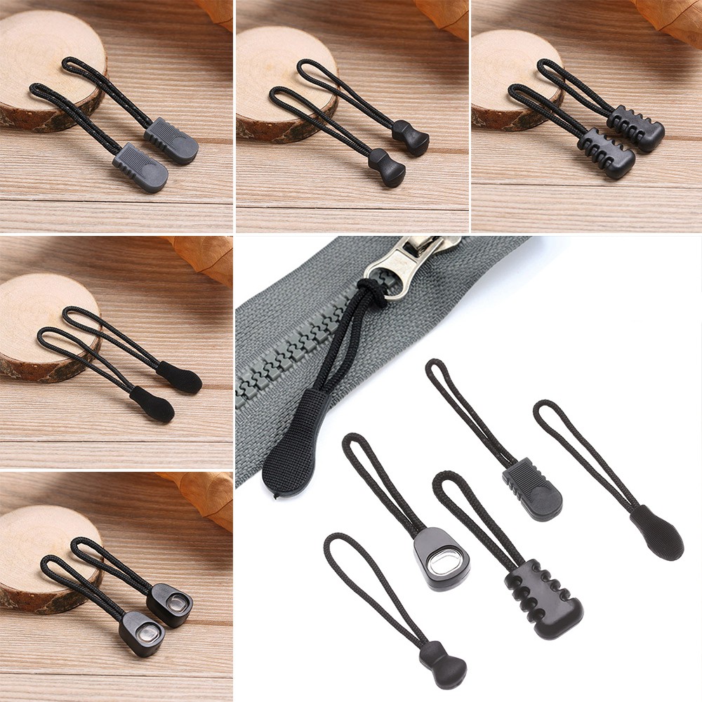 5/10/15pcs Phụ kiện dây cố định khóa kéo cho trang phục thiết kế tiện dụng