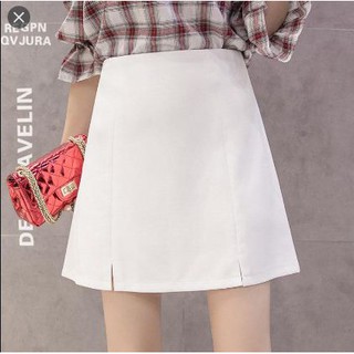 Chân váy chữ A, chân váy trắng size L