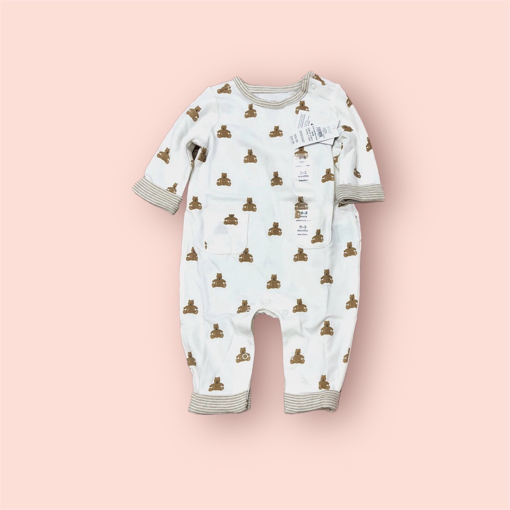 Body Sleep Cotton không tất❤️ Sleep Suit ❤️ Bộ Đồ Liền Thân Cho Bé Yêu